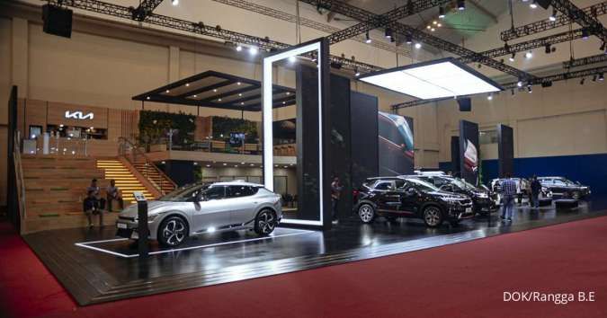 KIA Catatkan SPK 556 Unit di GIIAS 2023, 115 Diantaranya Mobil Listrk