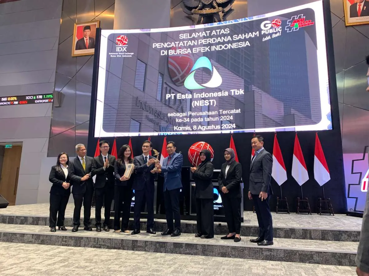 Resmi Melantai di BEI, Esta Indonesia (NEST) Bakal Perkuat Ekspor