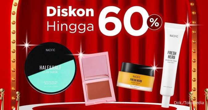 Promo Nacific 6.6 Joyful Sale 5-8 Juni 2023, Serum hingga Moisturizer Diskon s/d 60%