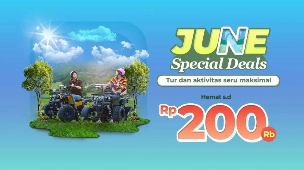 Promo Mister Aladin Bulan Juni, Nikmati Diskon Tur & Aktivitas Hemat s.d Rp 200.000