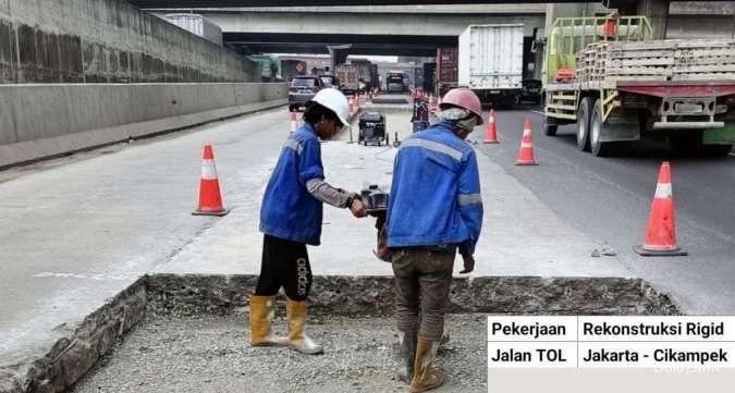 Jasamarga Transjawa Tol Lakukan Pekerjaan Pemeliharaan Periodik Tol Jakarta-Cikampek 