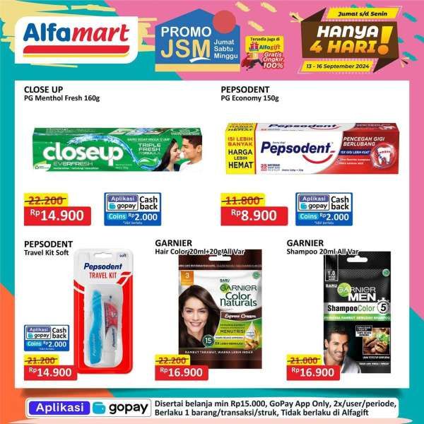 Promo JSM Alfamart 13-15 September 2024