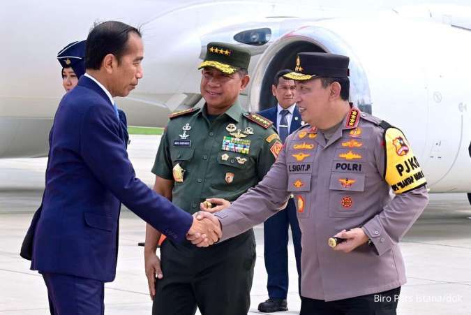 Jokowi Dorong Kesiapan TNI-Polri Hadapi Tantangan Global