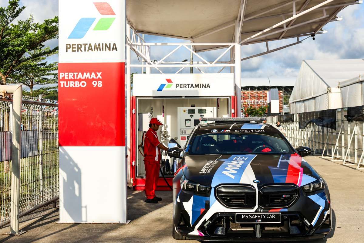Pertamina Sediakan SPBU Modular untuk Kendaraan Operasional MotoGP