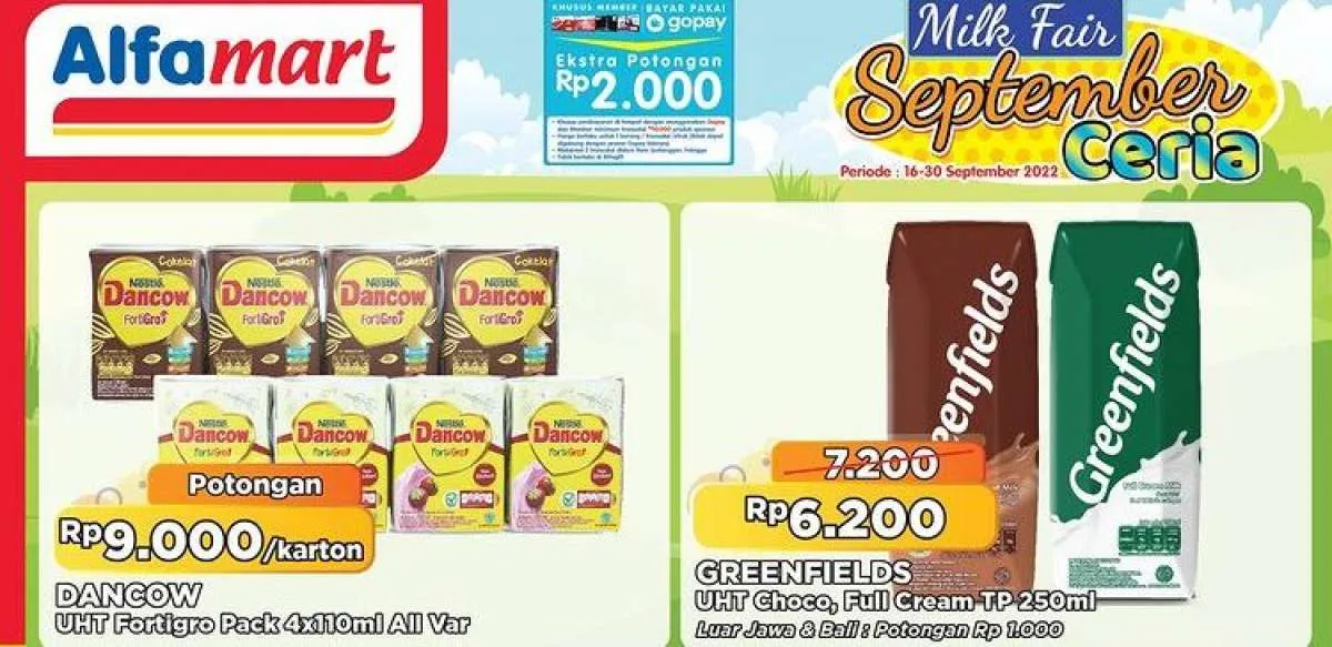 Promo Alfamart di 26 September 2022, Promo Harga Murah Setiap Hari