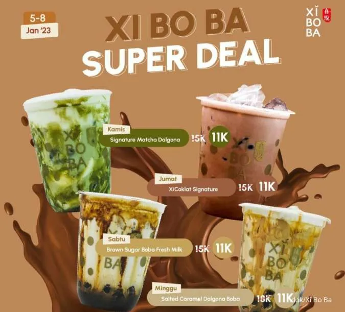 Promo Xiboba Spesial 5-8 Januari 2023 Paket Super Deal