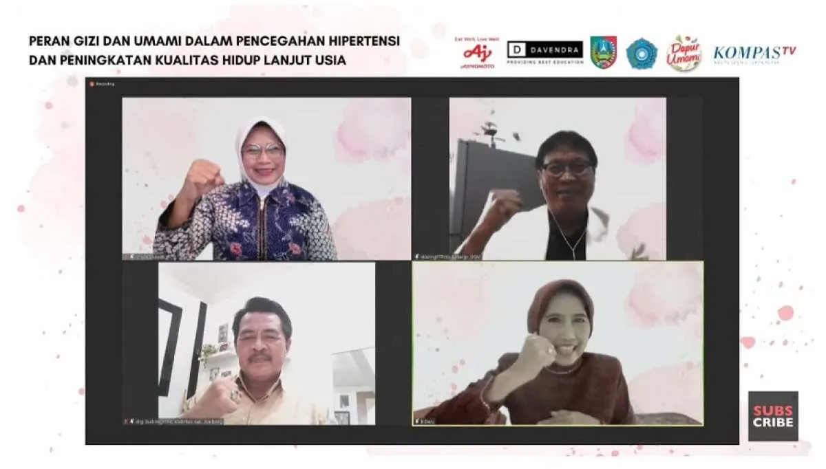 Ajinomoto Gaungkan Peran Asam Amino dalam Umami guna Lansia Tingkatkan Kualitas Hidup