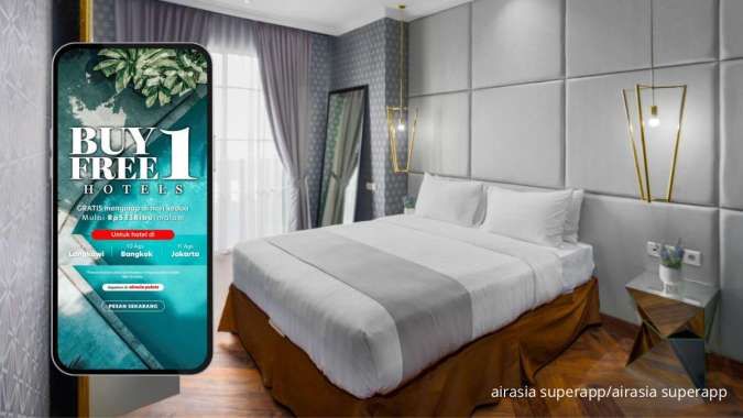 Promo Hotel Buy 1 Get 1 Free di Airasia Superapp
