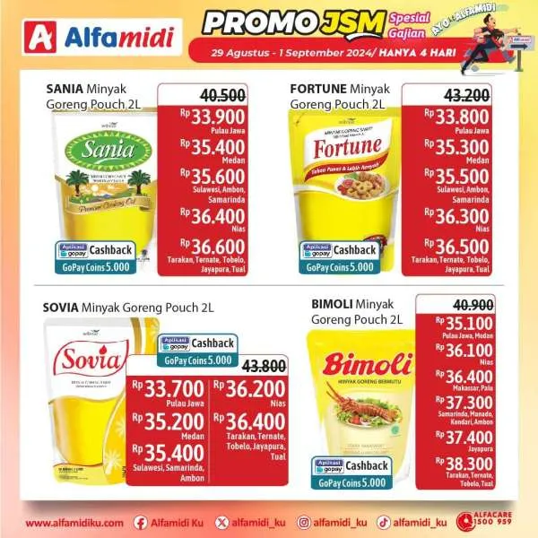 Promo JSM Alfamidi Spesial Gajian Periode 29 Agustus-1 September 2024