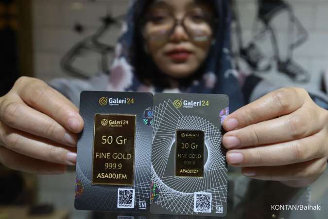 Harga Emas Hari Ini di Pegadaian Kamis (9/10) Antam, UBS dan GALERI 24