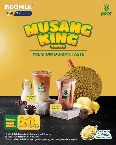 Promo Point Coffee Musang King Series Spesial