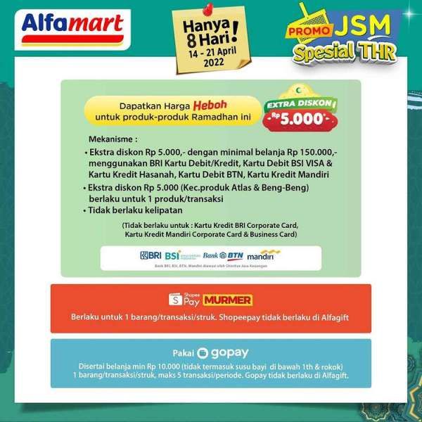 Promo JSM Alfamart Spesial THR 14-21 April 2022 
