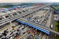 Ada aksi Massa, Jasamarga Transjawa Tol Lakukan Buka Tutup Gerbang Tol Cibitung 3