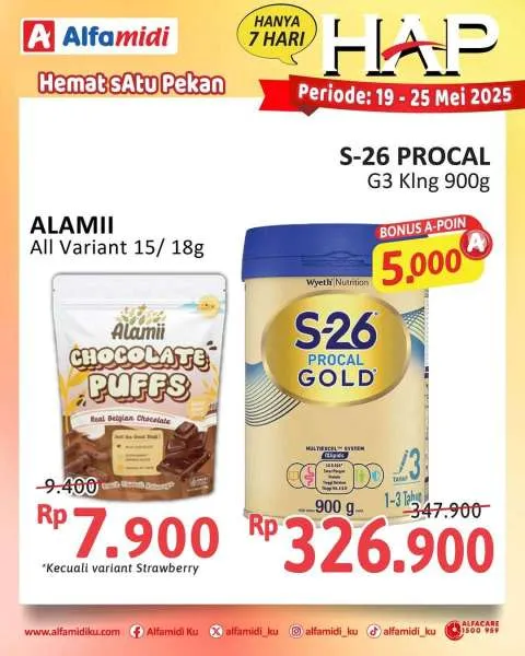 Promo Alfamidi Hemat Satu Pekan Periode 19-25 Mei 2025