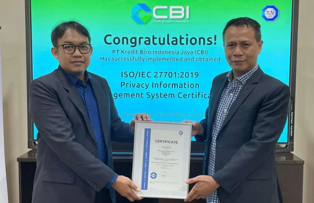Perketat Perlindungan Data Pribadi, CBI Dapatkan Sertifikasi ISO 27701