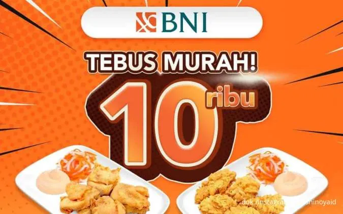 Promo Yoshinoya x BNI sampai 30 November 2025, Tebus Murah 2 Menu Cuma Rp 10.000