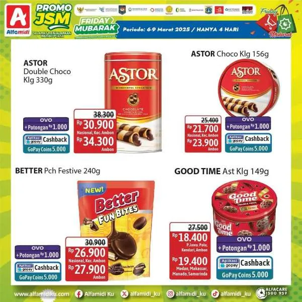 Promo JSM Alfamidi Hanya 4 Hari Periode 6-9 Maret 2025