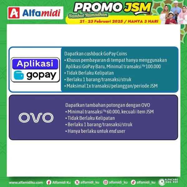 Promo JSM Alfamidi Periode 21-23 Februari 2025