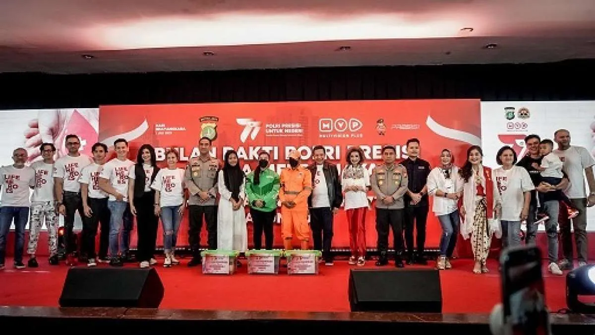 Kolaborasi Polda Metro Jaya & PT Tripar Multivision Plus Tbk Hadirkan Life Heroes
