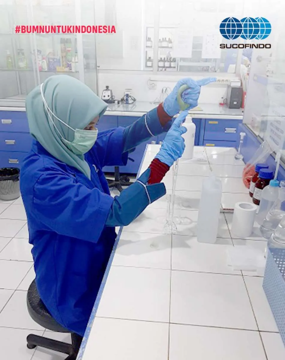 Sucofindo kebanjiran jasa pengujian produk handsanitizer dan disinfektan