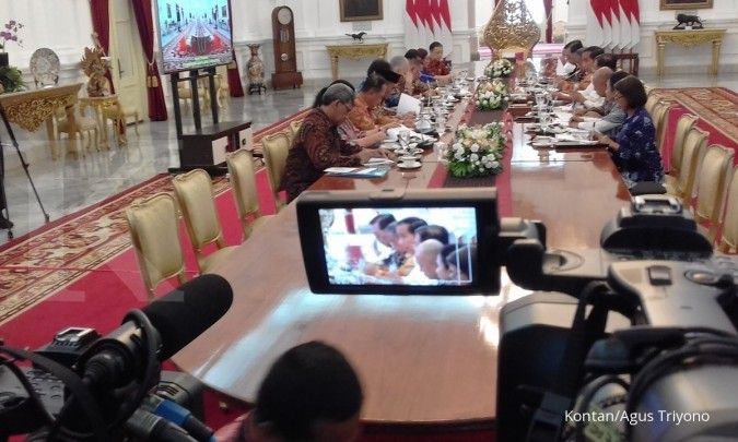 Presiden Jokowi temui relawannya di NTT