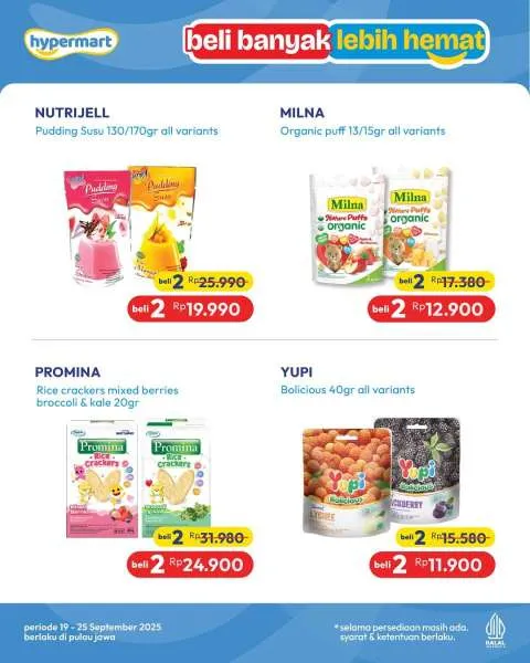 Promo Hypermart Beli Banyak Lebih Hemat Periode 19-25 September 2025