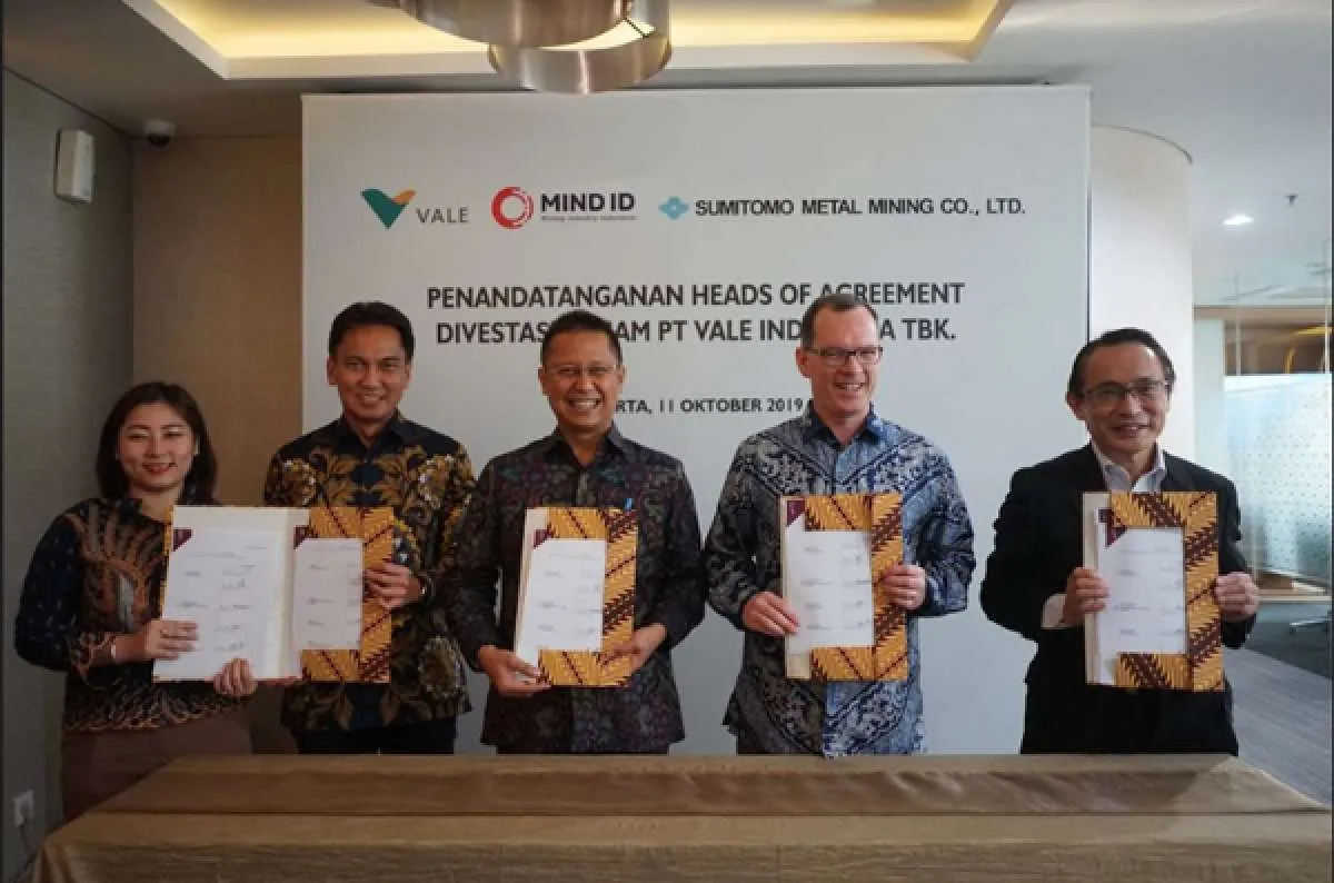 Bagaimana nasib divestasi 20% saham Vale (INCO) di tengah pandemi corona (covid-19)? 