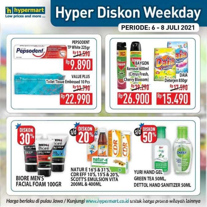 Promo Hypermart weekday 6-8 Juli 2021 