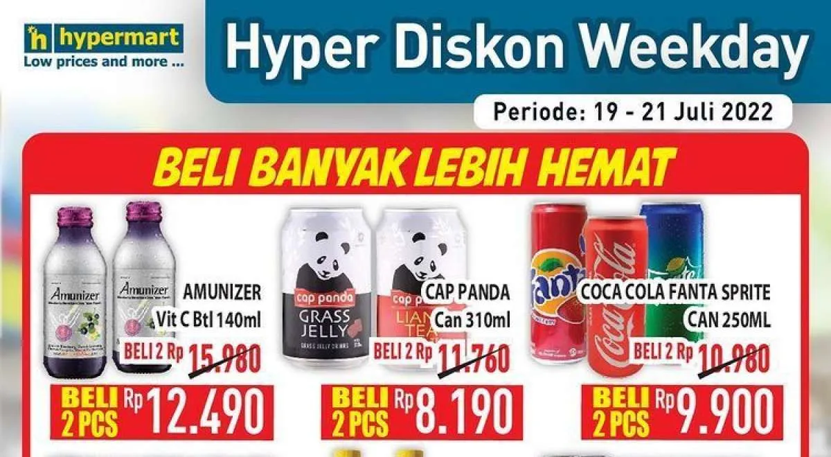 Promo Hypermart hingga 21 Juli 2022, Buah sampai Daging dengan Banyak Potongan Harga
