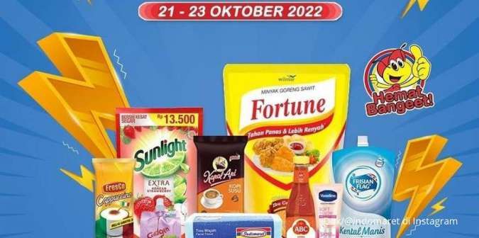 Promo JSM Indomaret 21-23 Oktober 2022 untuk Produk Kebutuhan Harian