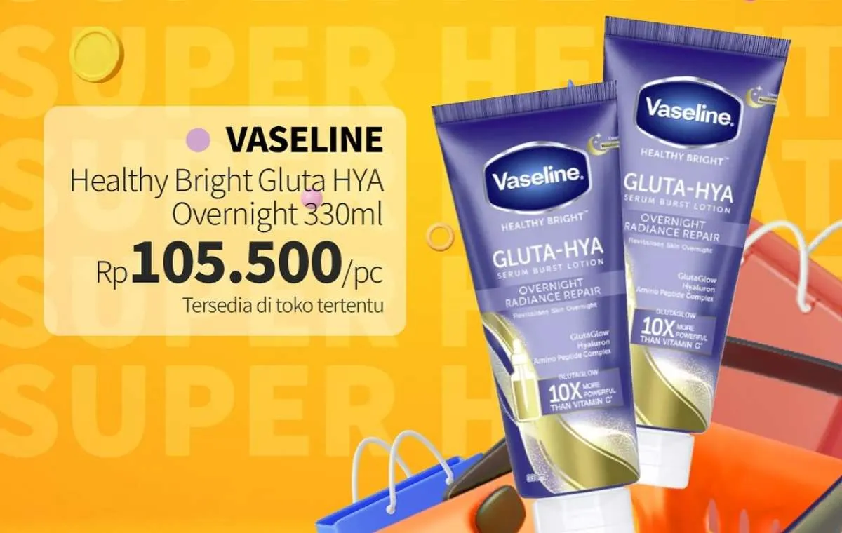 Promo Guardian 1-12 November 2025, Tambah Rp 1.000 Dapat 2 Overnight Body Serum