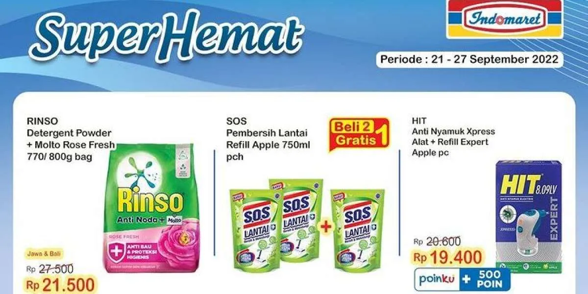 Promo Indomaret Super Hemat Sampai 27 September 2022, Jangan Melewatkan!