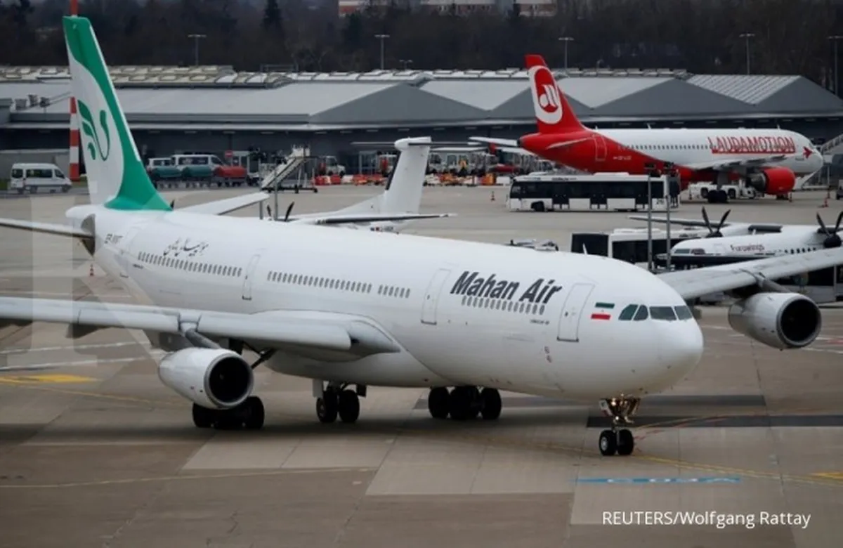 Dua pesawat hampir tabrakan di Iran, ini penyebabnya