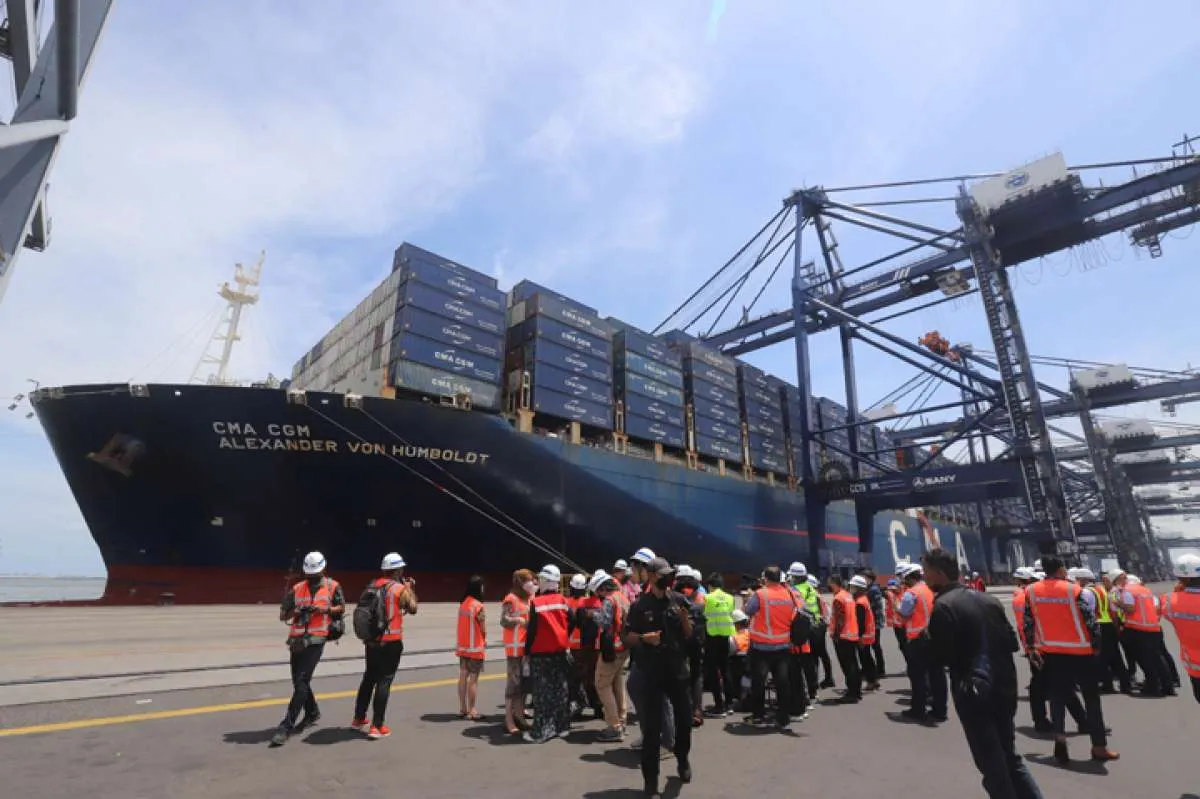 Kapal Peti Kemas CMA CGM Alexander Von Humboldt Akan Layani Ekspor ke Amerika