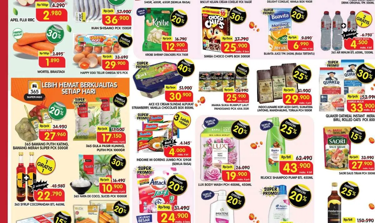 Promo Superindo Weekday Berakhir 10 April 2025, Telur dan Gula Pasir Harga Spesial