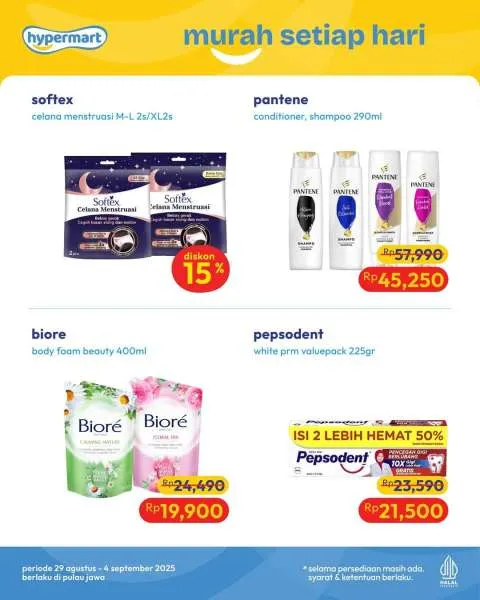 Promo JSM Hypermart Hyper Diskon Weekend Periode 29 Agustus-1 September 2025
