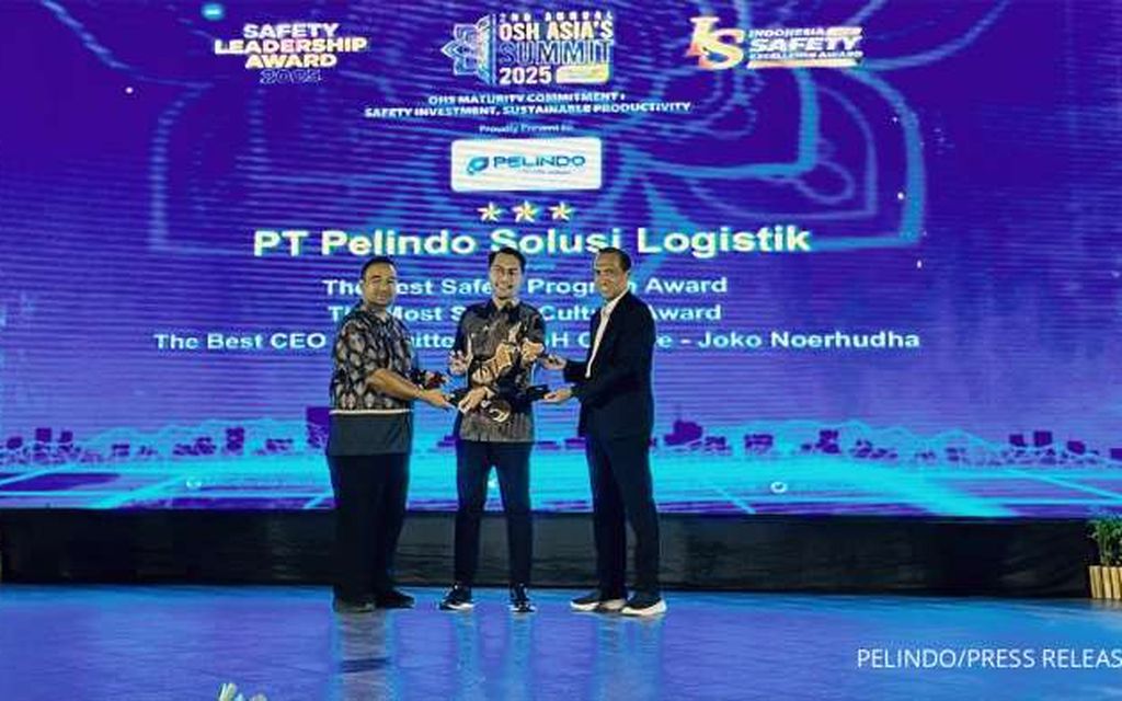  PT Pelindo Solusi Logistik Berhasil Raih 3 Penghargaan dalam OSH Asia’s Summit 2025 