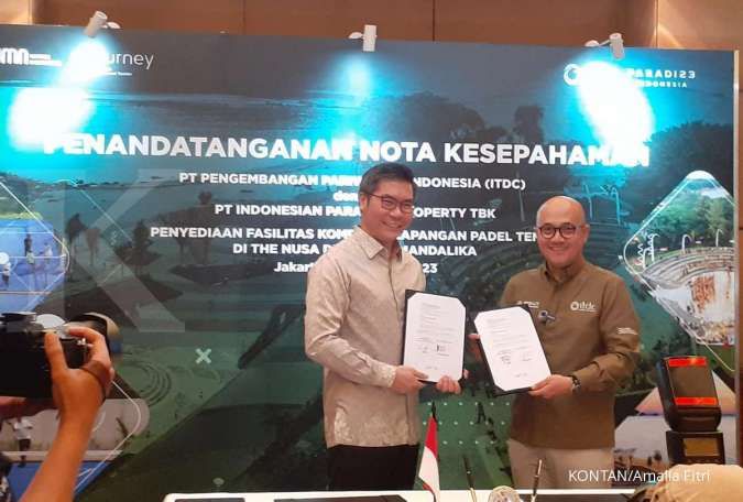 ITDC Gandeng Indonesian Paradise Bangun Kompleks Lapangan Tenis di Mandalika