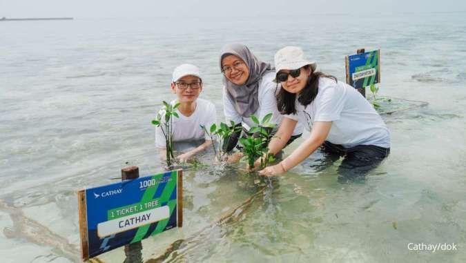 Dorong Penurunan Emisi, Cathay Jalin Kerjasama dengan Society of Renewable Energy 