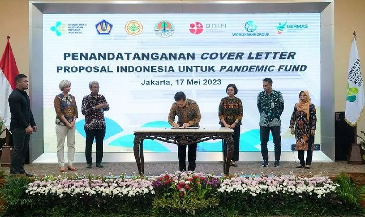 Indonesia dan World Bank Tandatangani Proposal Indonesia untuk Dana Pandemi