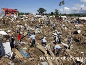 Korban tewas badai Filipina hampir mencapai 1.000 orang