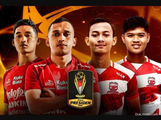 Link Live Streaming Bali United vs Madura United di Piala Presiden 2024, Rabu (24/7)