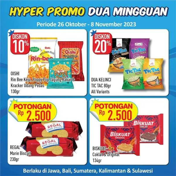 Promo Hypermart Dua Mingguan Periode 26 Oktober-8 November 2023