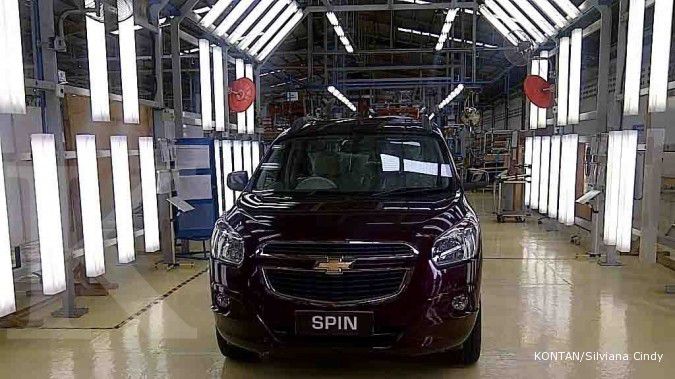 Harga mobil MPV Chevrolet Spin mulai dari Rp 70 juta