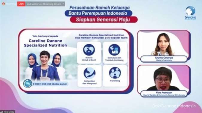 Danone Indonesia Dukung Perempuan Indonesia Siapkan Generasi Maju