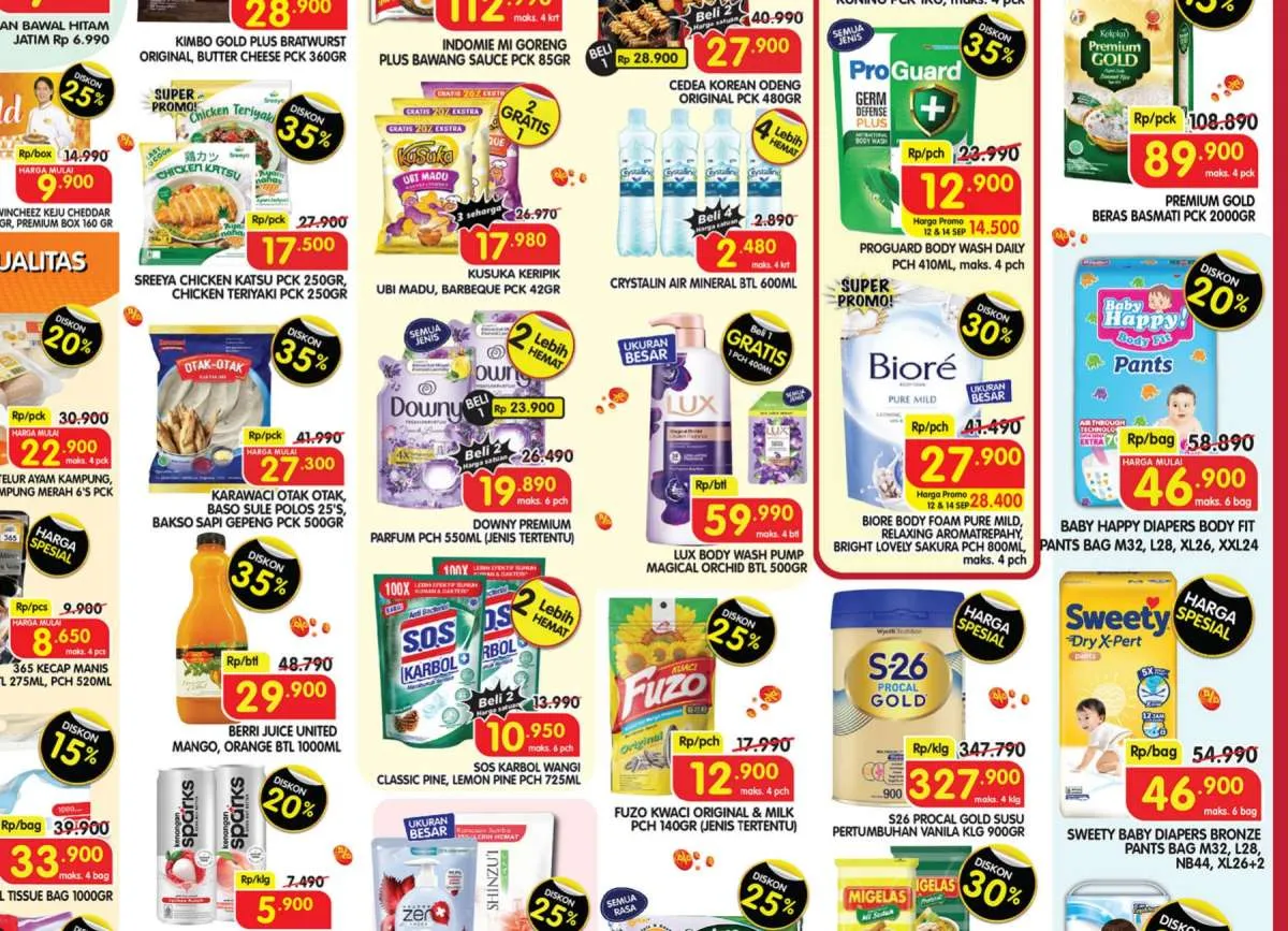 Promo JSM Superindo 12-14 September 2025, Telur Ayam Kampung-Sosis Keju Harga Spesial