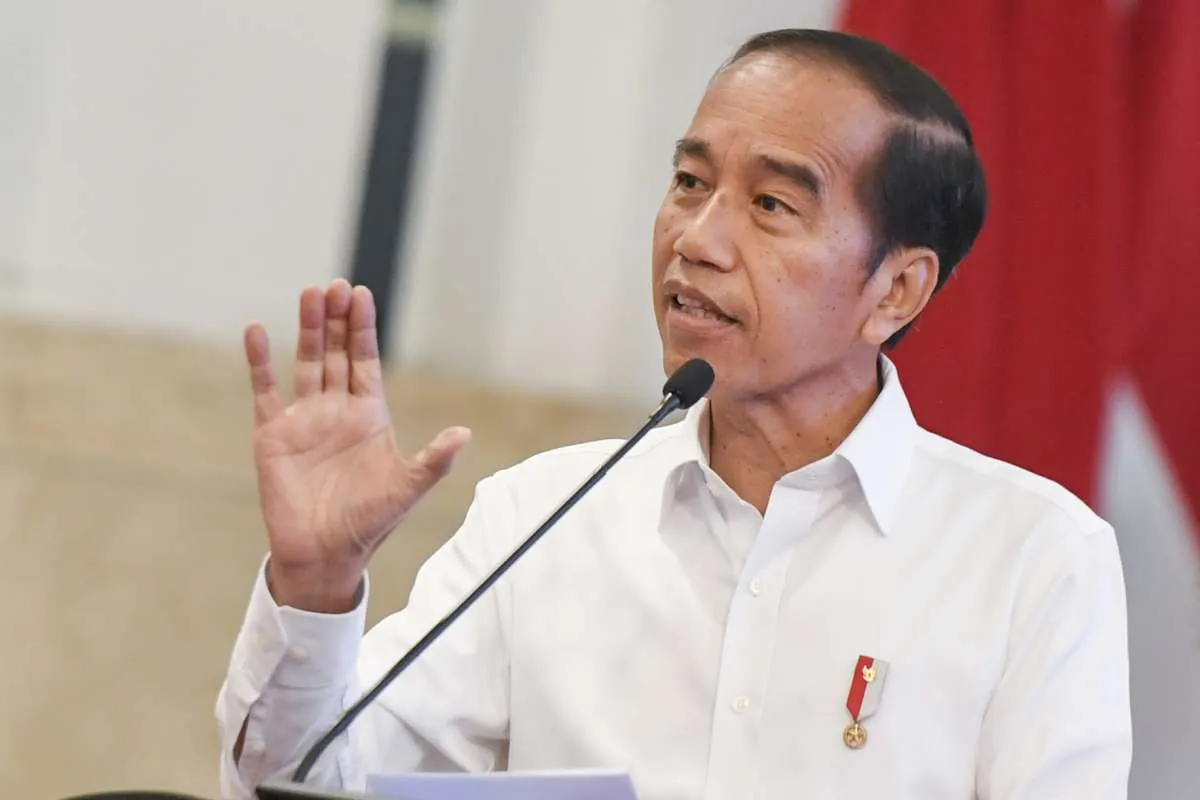 Jokowi Tinjau Kawasan Istana Kepresidenan di IKN