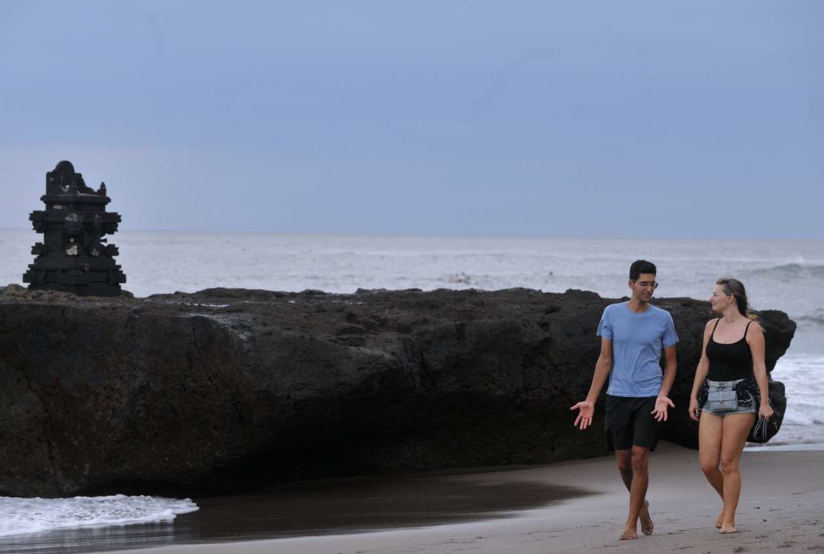 Kedatangan turis asing masih saja sepi