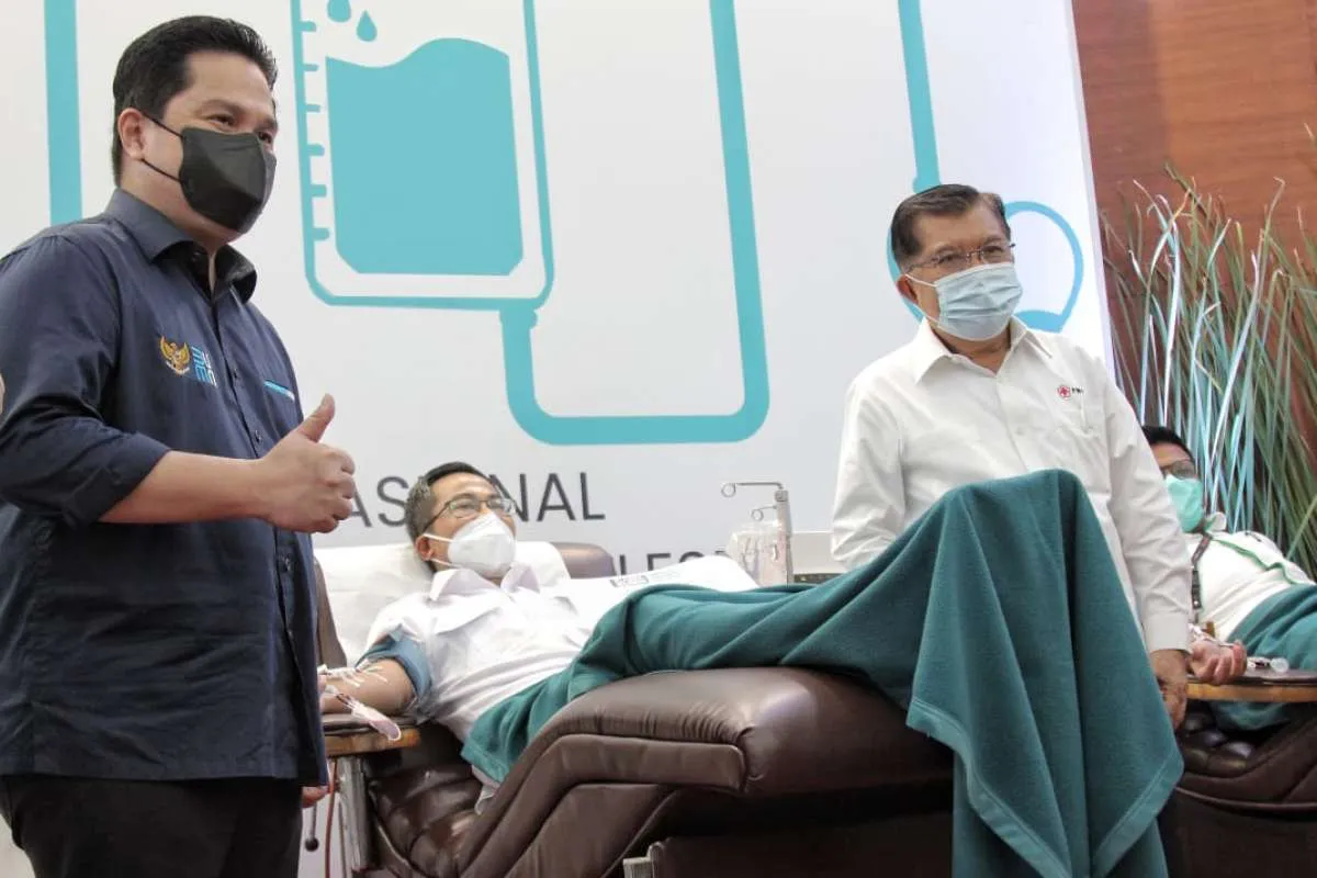 Plasma BUMN untuk Indonesia Diluncurkan, Direksi BNI Ikutan Donor