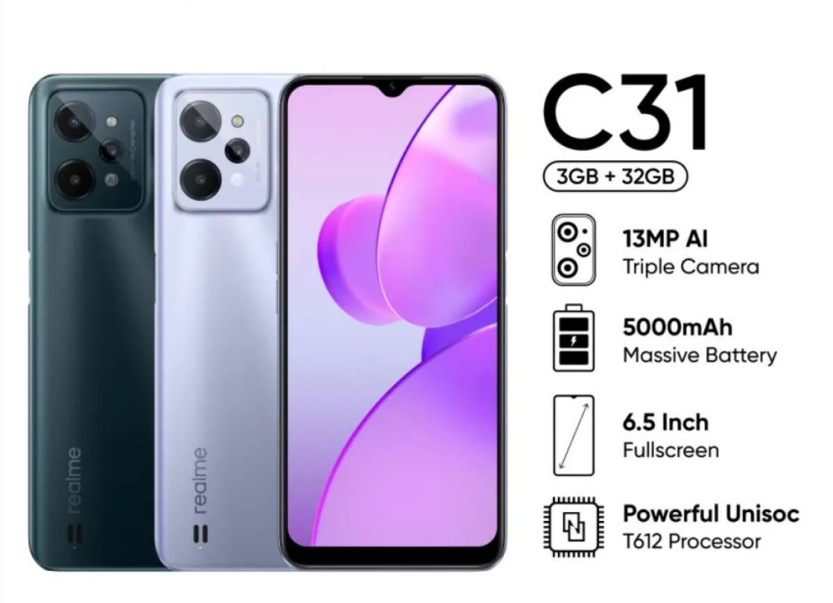Rekomendasi HP Murah Baru, Simak Harga HP Realme C31 di November 2022